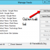 FeedRoller – Another Windows Software to Read Feeds from Desktop