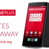 Giveaway 6 OnePlus One India Specific Invites